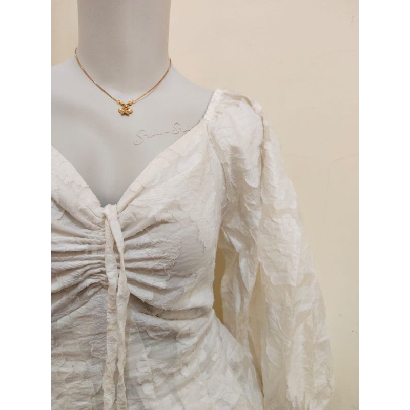 Dress korean Dress fairy dress brukat korea nadin amizah dress peri termurah