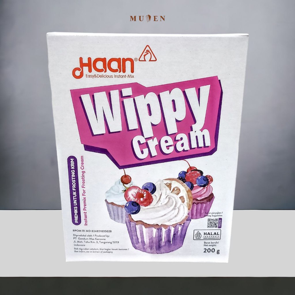 

HAAN WIPPY CREAM 200 GR
