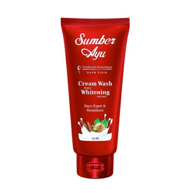 SUMBER AYU WHITENING CREAM WASH