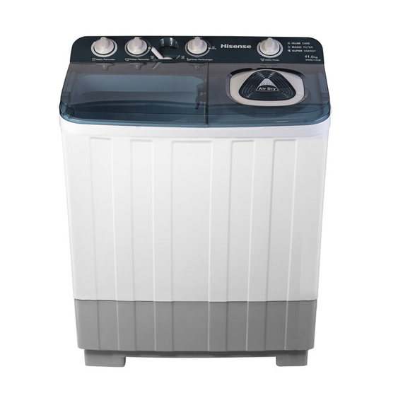 HISENSE MESIN CUCI 2 TABUNG 9KG WSRB9013UB