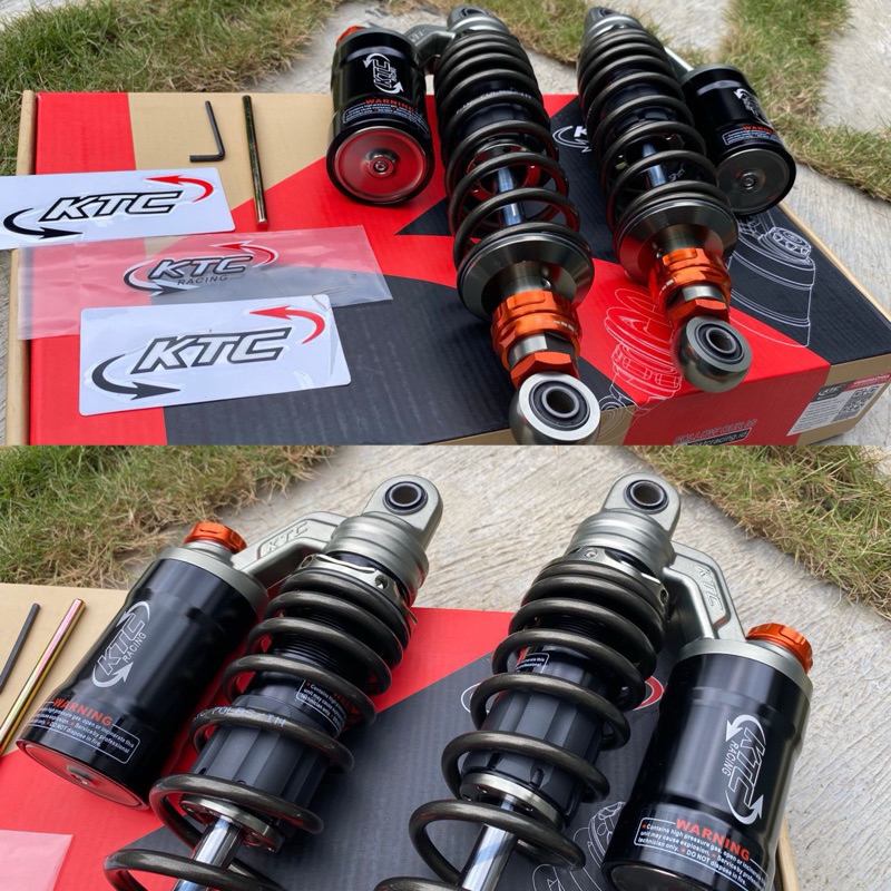 SHOCK SKOK SOCK BELAKANG KTC ORIGINAL UKURAN 320 WARNA TABUNG HITAM PIR HITAM