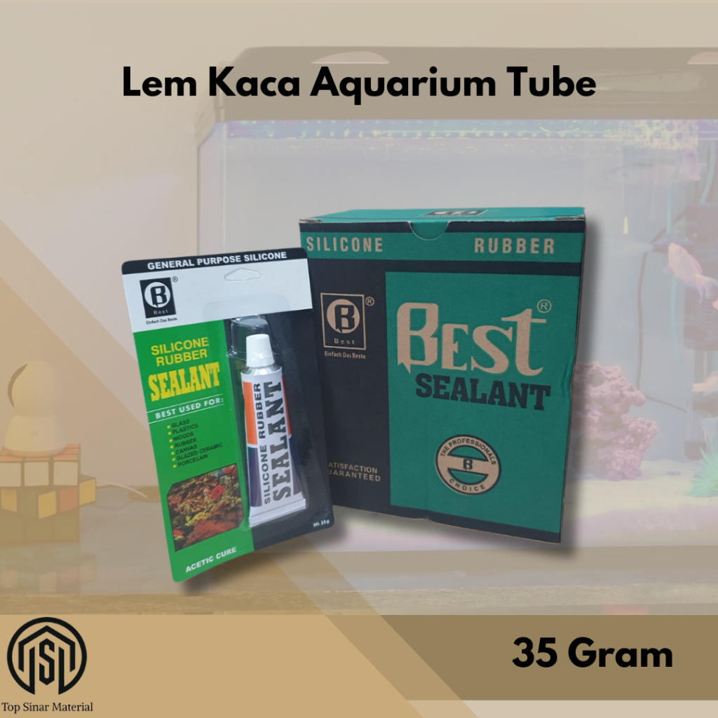 LEM KACA AQUARIUM / LEM SEALENT AQUARIUM 35 GRAM KECIL