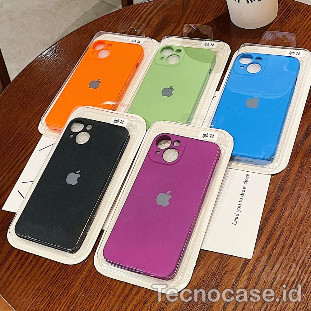 Softcase Silikon Premium Logo APPLE Iphone 6/6+/7/8/XR/XS Max/11/12/12 Pro/12 Promax/13/13 Pro/13 Pr