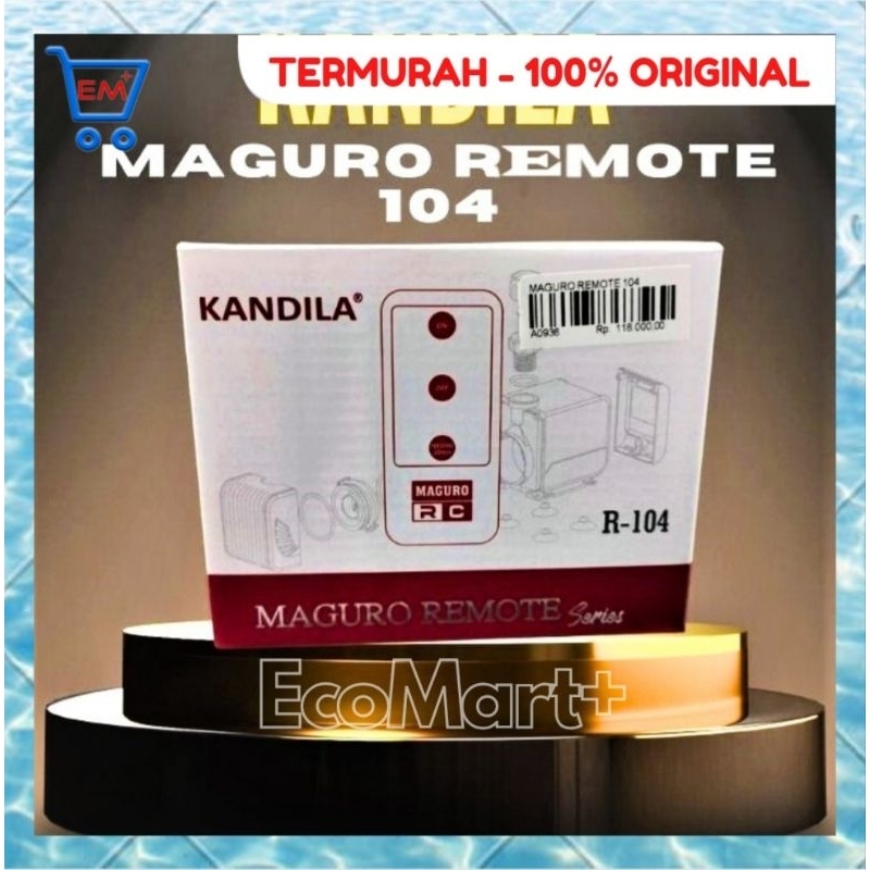 Pompa KANDILA MAGURO REMOTE Series R-104 Pompa Akuarium Kolam Pompa Maguro