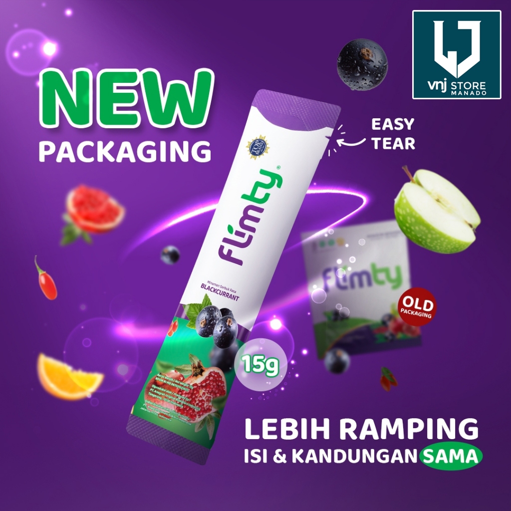 MANADO FREE ONGKIR - Flimty Fiber - 5 Sachet - Cobain Dulu