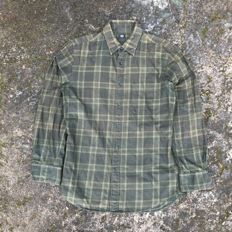 FLANNEL UNIQLO ARMY SECOND