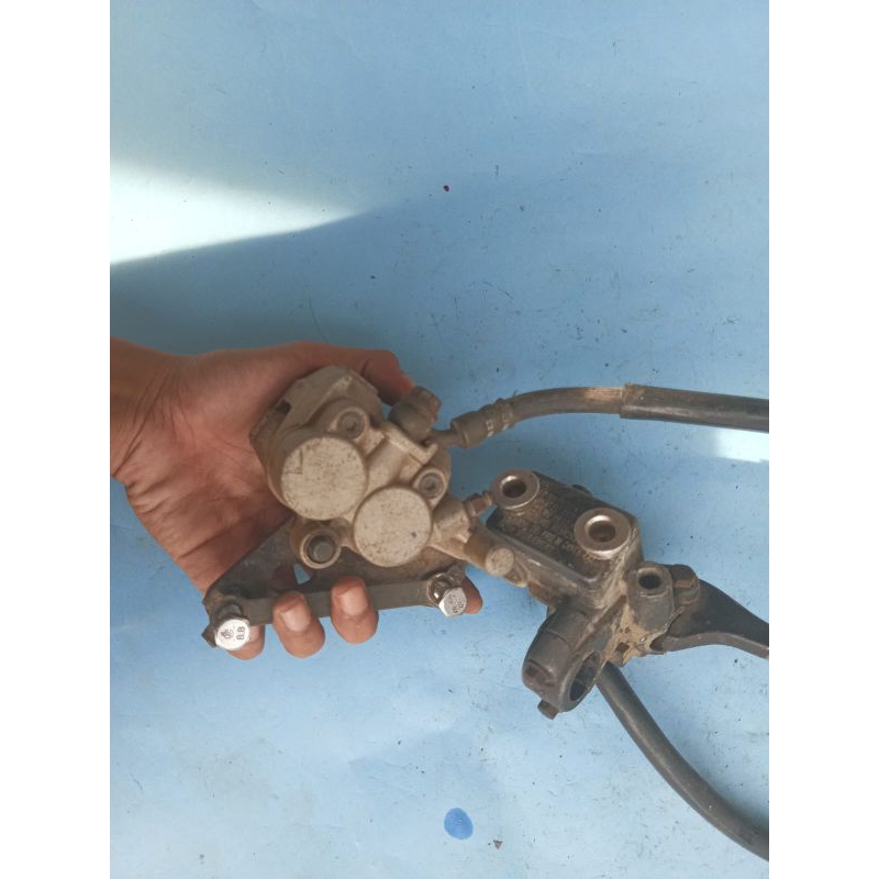 Master rem kaliper rem depan motor honda megapro Tiger lama tilam original