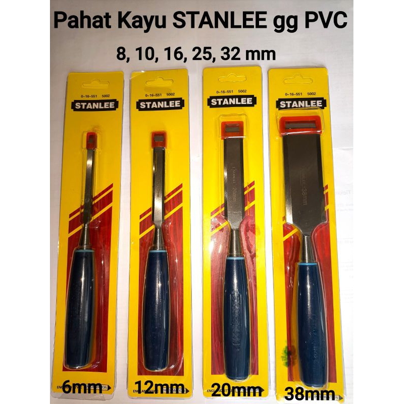 Pahat Kayu, Pahat Kayu Gagang Fiber, Pahat Kayu Gagang Karet Stanley