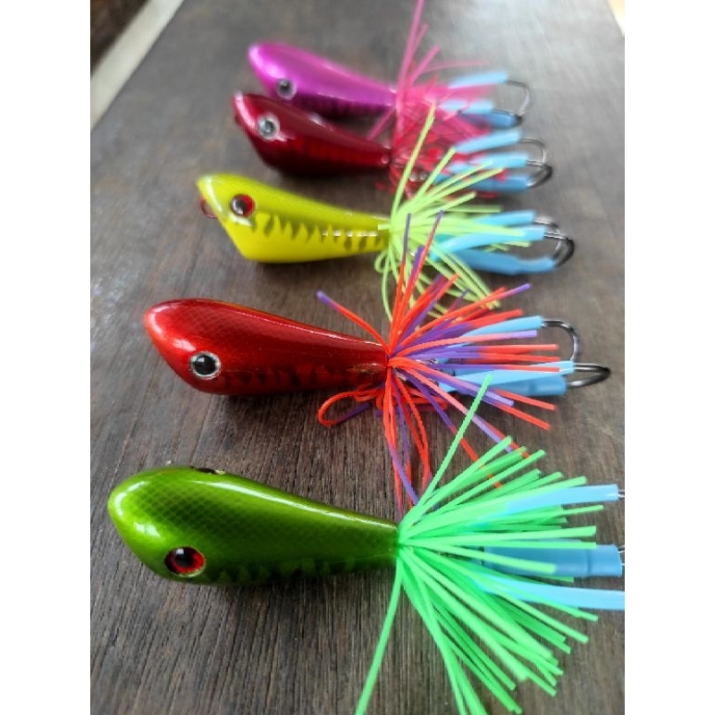 geol mini 4cm / geol rattle / geol umpan gabus dan toman