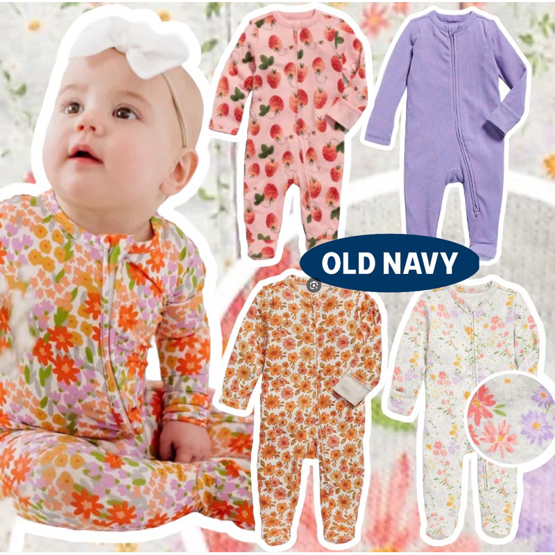 Sleepsuit Old Navy baby anak perempuan 0-9bl