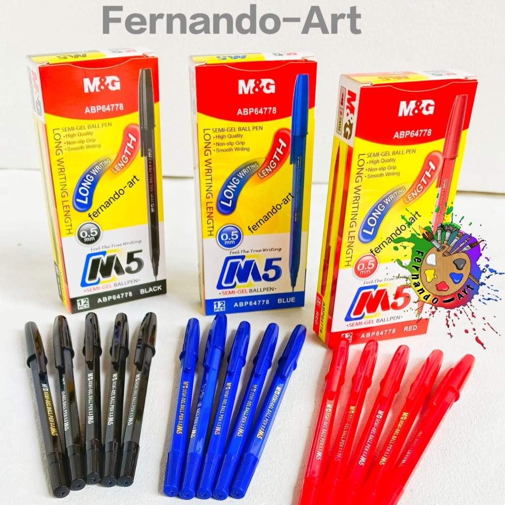 

Semi Gel Ball Pen M&G 0.5mm ABP64778