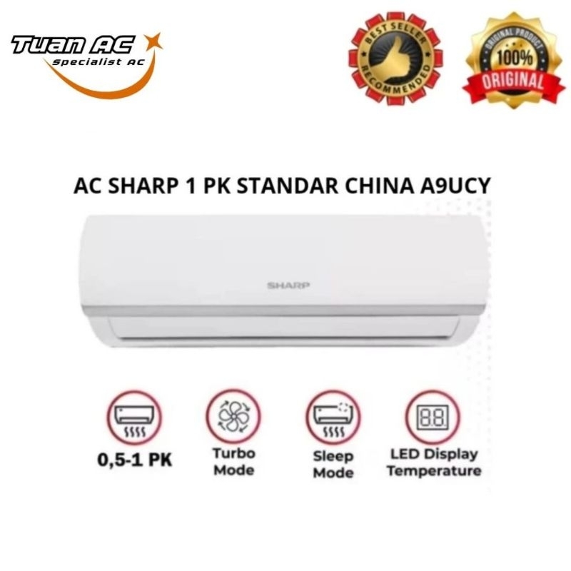 AC SHARP 1 PK STANDAR CHINA A9UCY