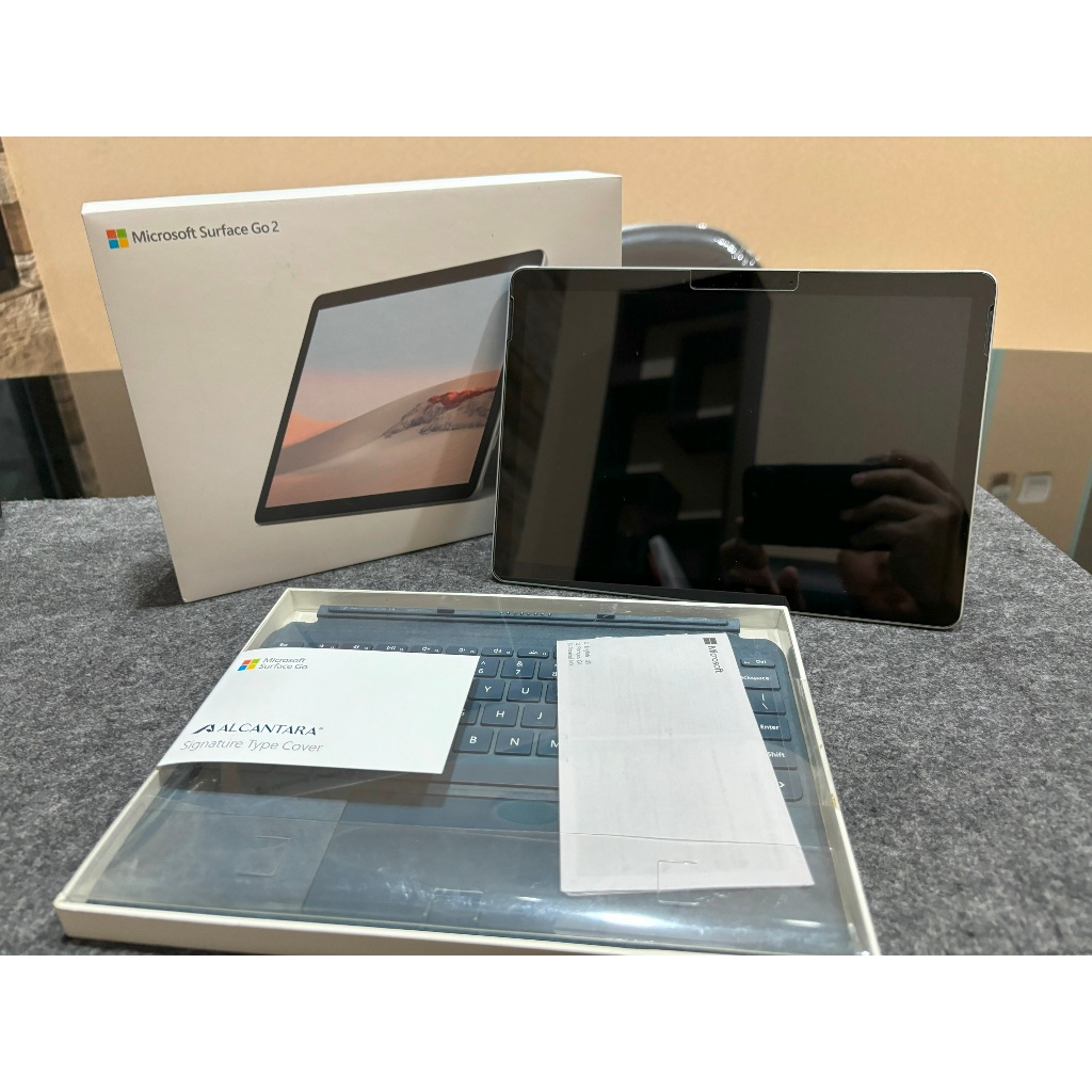 Microsoft Surface Go 2 8/128 GB + Alcantara Type Cover Second Fullset Tablet Windows