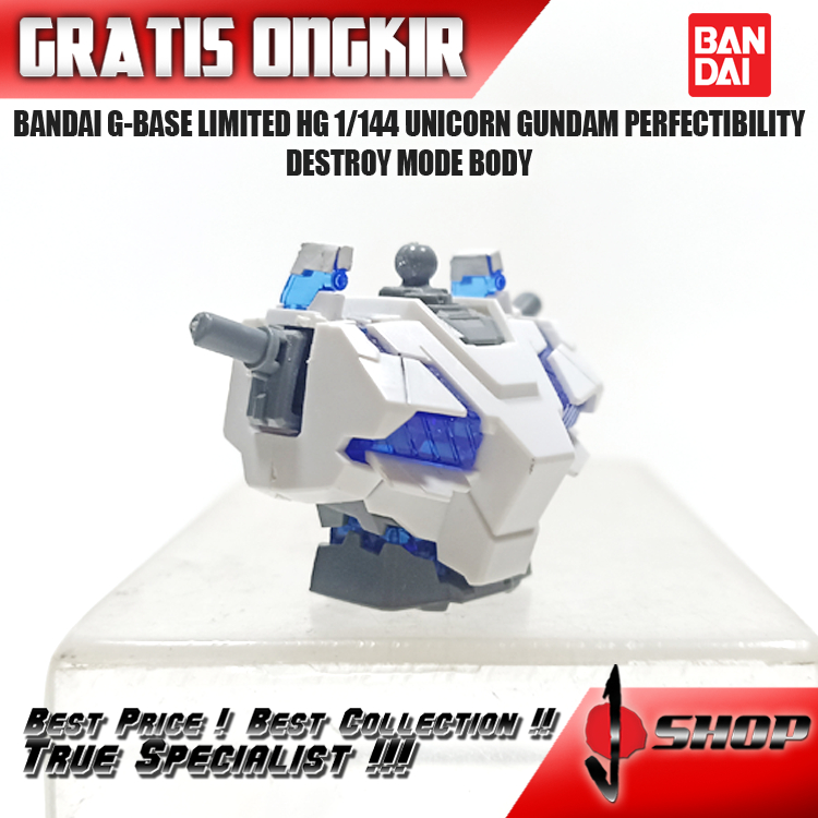 BANDAI G-BASE LIMITED HG 1/144 UNICORN GUNDAM PERFECTIBILITY DESTROY MODE BODY LTDHG287