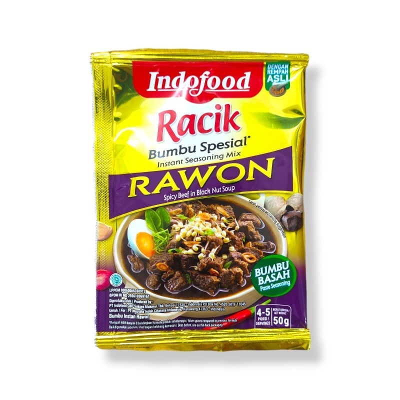 

Indofood Racik Bumbu Rawon 50gram