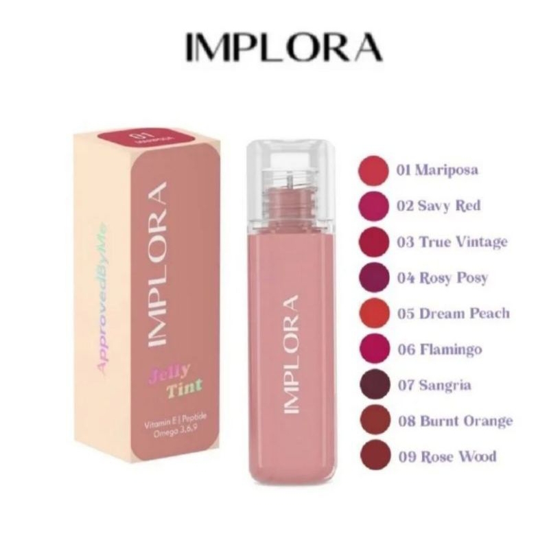 IMPLORA Jelly Tint | Lip Tint Implora Jelly Tint