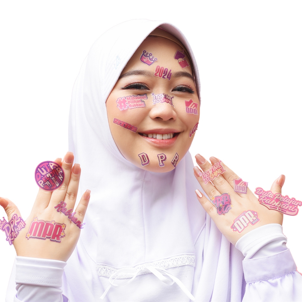 

Rabbani - Pin dan Sticker Duta Pelajar Rabbani / Mahasiswi Pilihan Rabbani