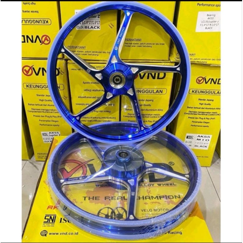 VELG VND AK 55 RING 17 KHARISMA / SUPRA X 125 OLD / SUPRA X 110 / SUPRA FIT / ASTREA DLL