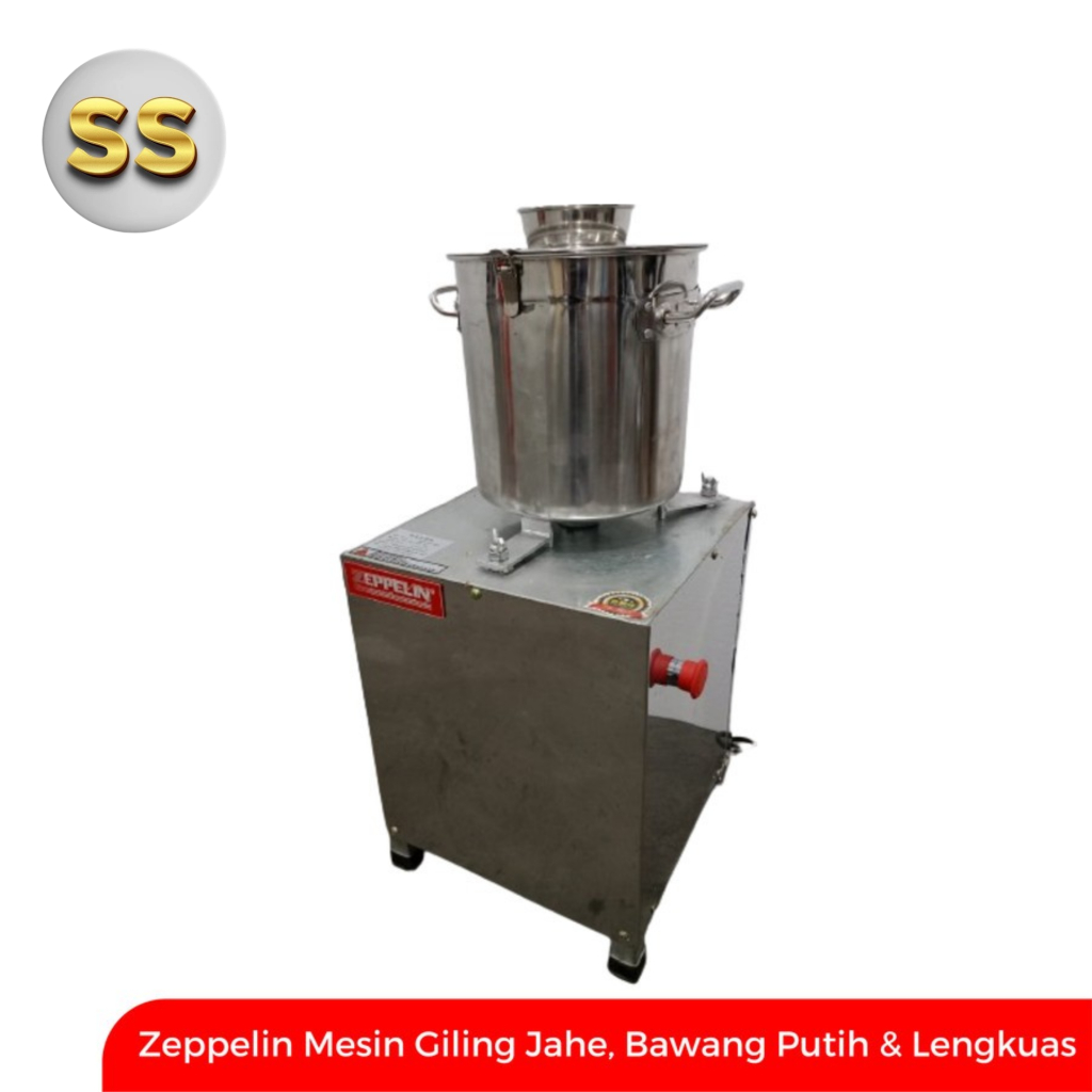 Zeppelin Mesin Giling Jahe, Bawang Putih & Lengkuas