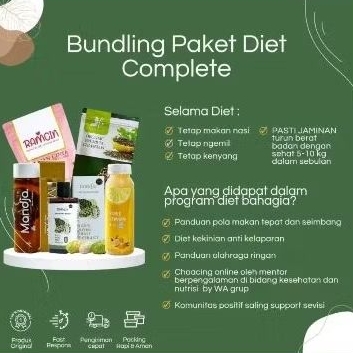 PAKET DIET COMPLETE By Herbalove