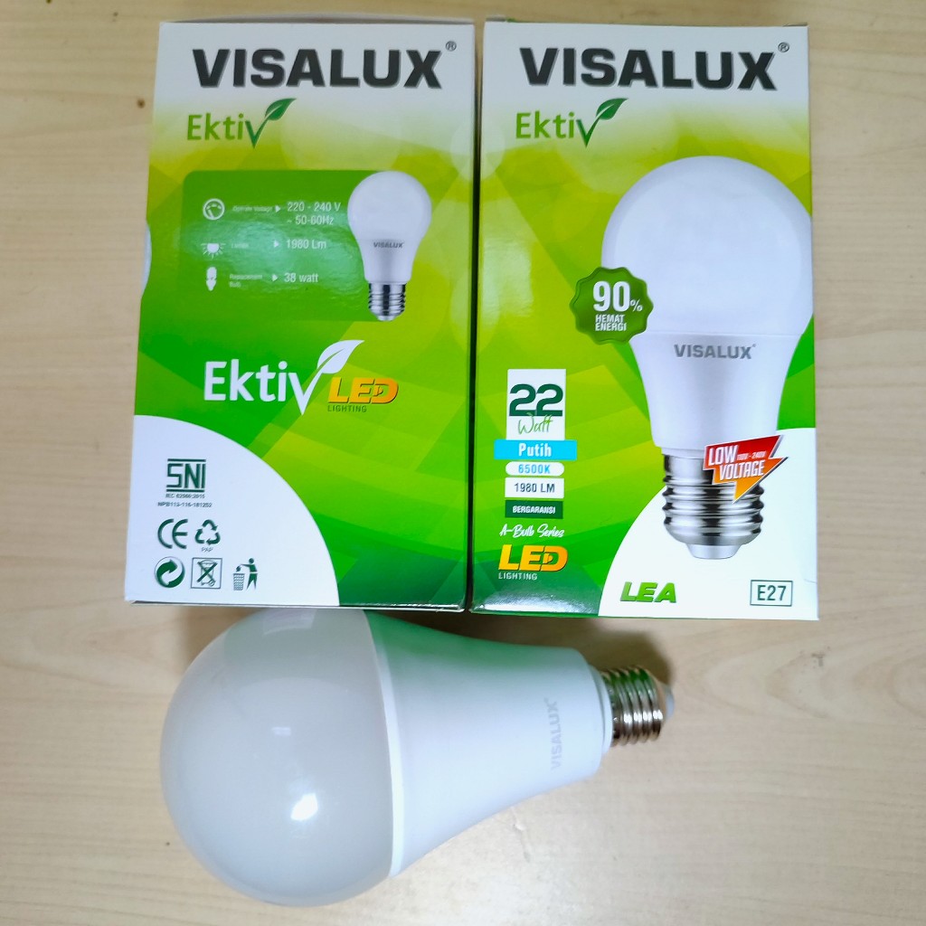 LAMPU LED A-Bulb VISALUX EKTIV 22 WATT