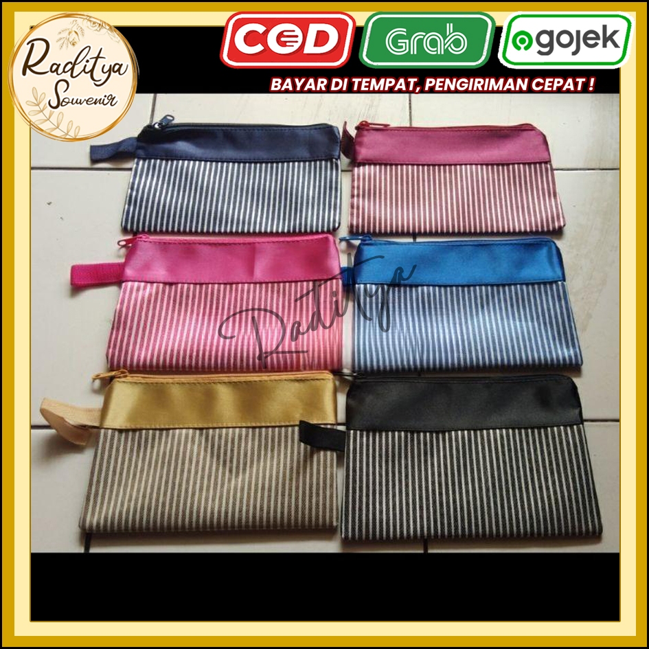 Souvenir DOMPET SALUR BESAR Kemas PLASTIK (isi 50pcs) Sovenir Suvenir Pernikahan COD KARTU TAG NAMA