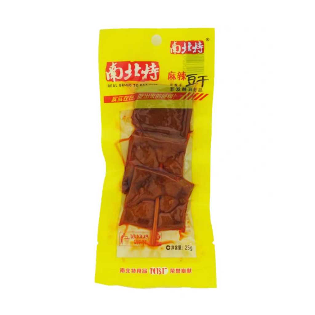 

Thofu snack Spicy sate [HALAL] vegetarian 25g/snack/cemilan china viral