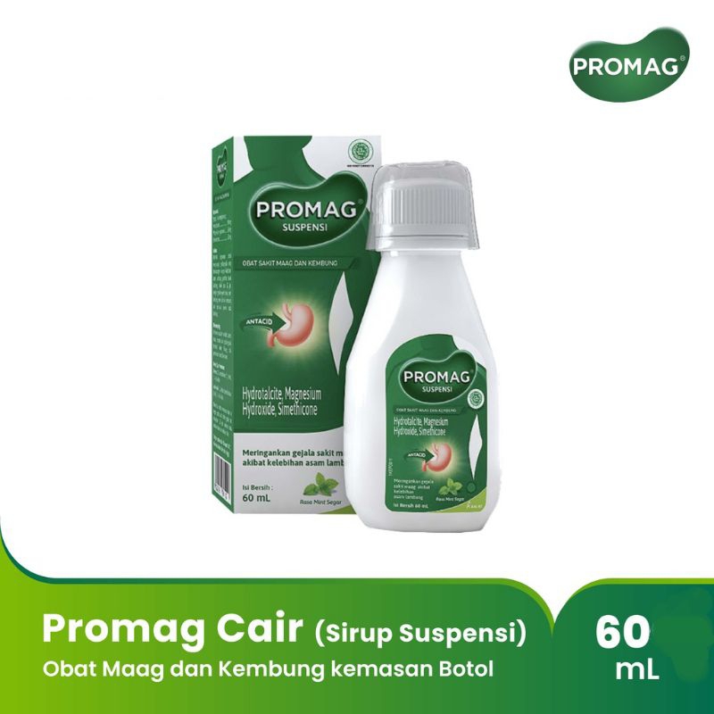 Promag Cair / Promag Suspensi / Obat maag