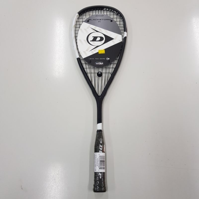 Raket Racket Reket Squash Squosh Dunlop Danlop Blackstorm Ti Original