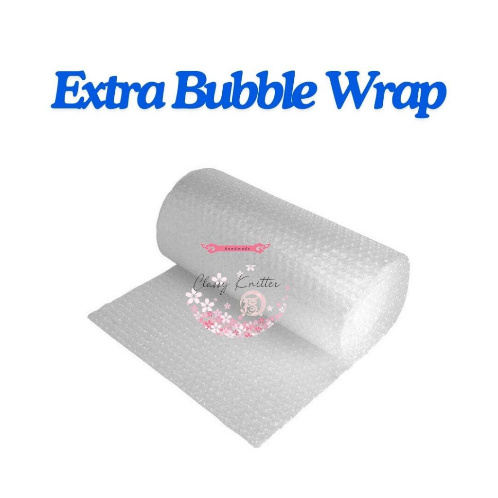 

Extra Bubble Wrap - Wajib untuk barang yang rentan patah