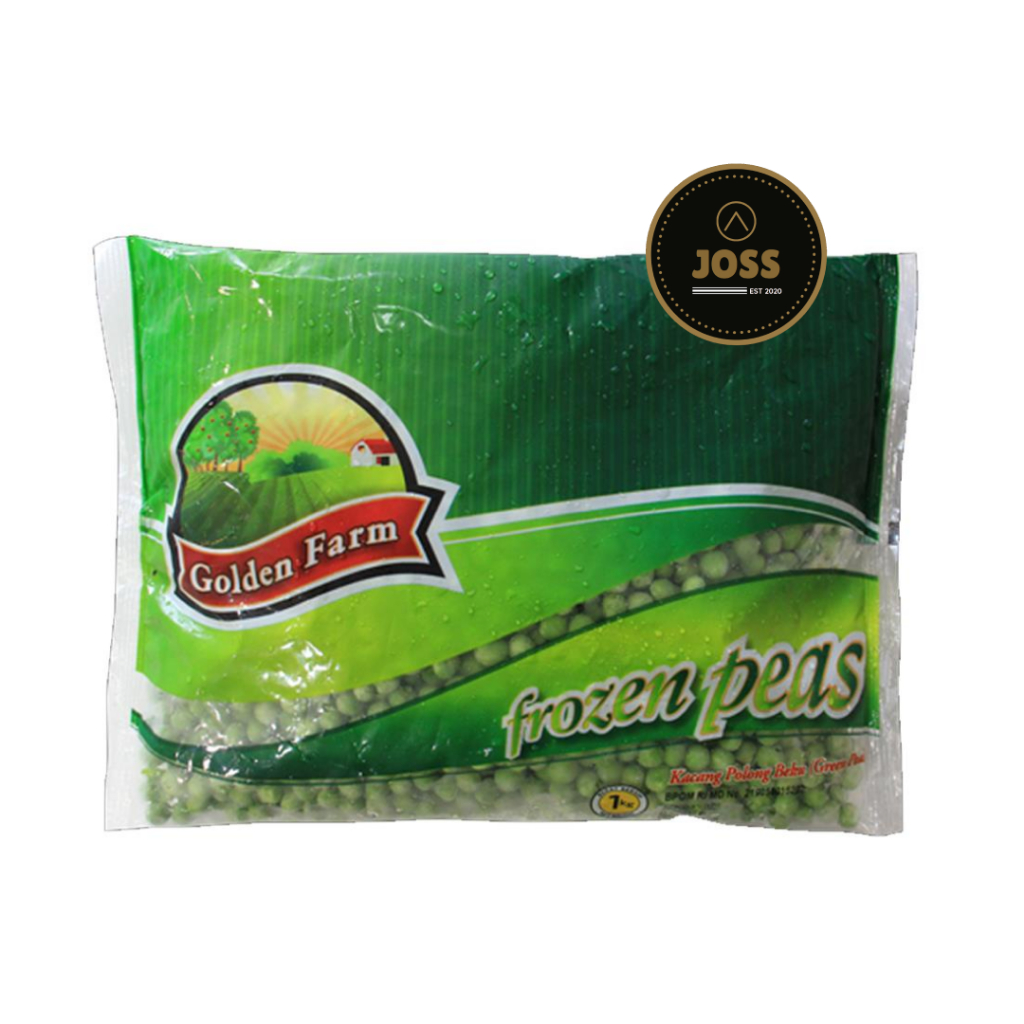 

[KHUSUS INSTAN] Green Peas Golden Farm 1kg / Kacang Polong Frozen