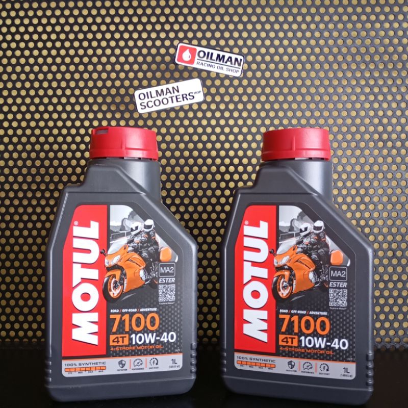OLI MESIN MOTUL 7100 10W-40 1L FULL SYNTHETIC MOTUL 10W-40 MOTUL OIL OLI MESIN MOTUL 7100 ESTER