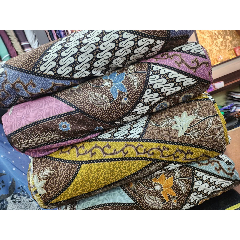 BATIK KATUN | BAHAN KAIN BATIK KATUN HALUS METERAN
