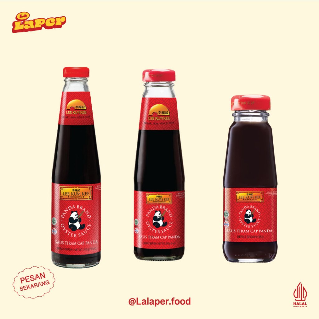 

LEE KUM KEE Oyster Sauce "Panda" 145 Gr | 255 Gr | 510 Gr