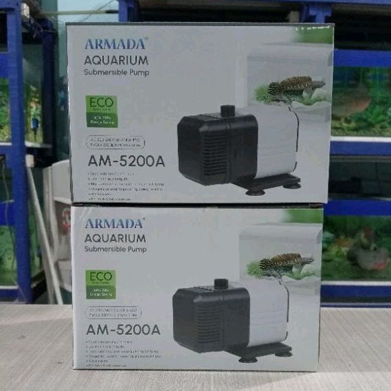 ARMADA AM 5200 A Pompa Celup ,kolam , aquarium ,hidroponik.