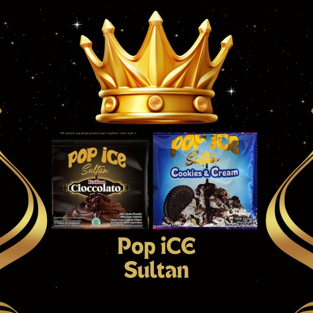 

POP ICE SULTAN SACHET 25 GR ES BLENDER RENCENGAN