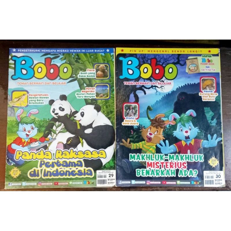 Majalah Bobo Edisi Lama (preloved)