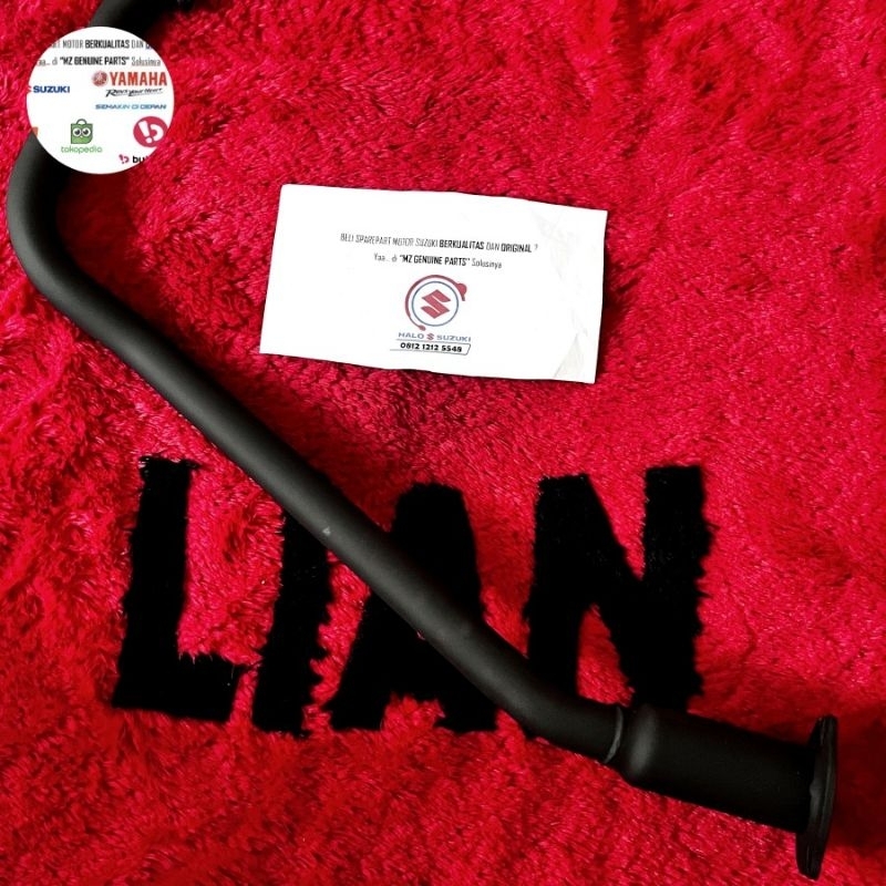 PIPA SILENCER LEHER KNALPOT KENALPOT SATRIA F FU150 LAMA BARONG 2004 - 2012 ASLI ORI SGP TERLARIS 14