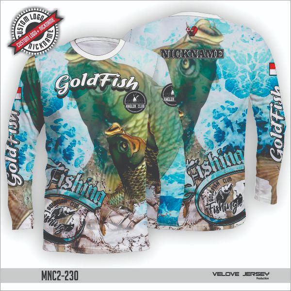 JERSEY MANCING / BAJU FISHING / KAOS MANCING / JERSEY SUBLIM FULL PRINTING 3D MANCING (COD)