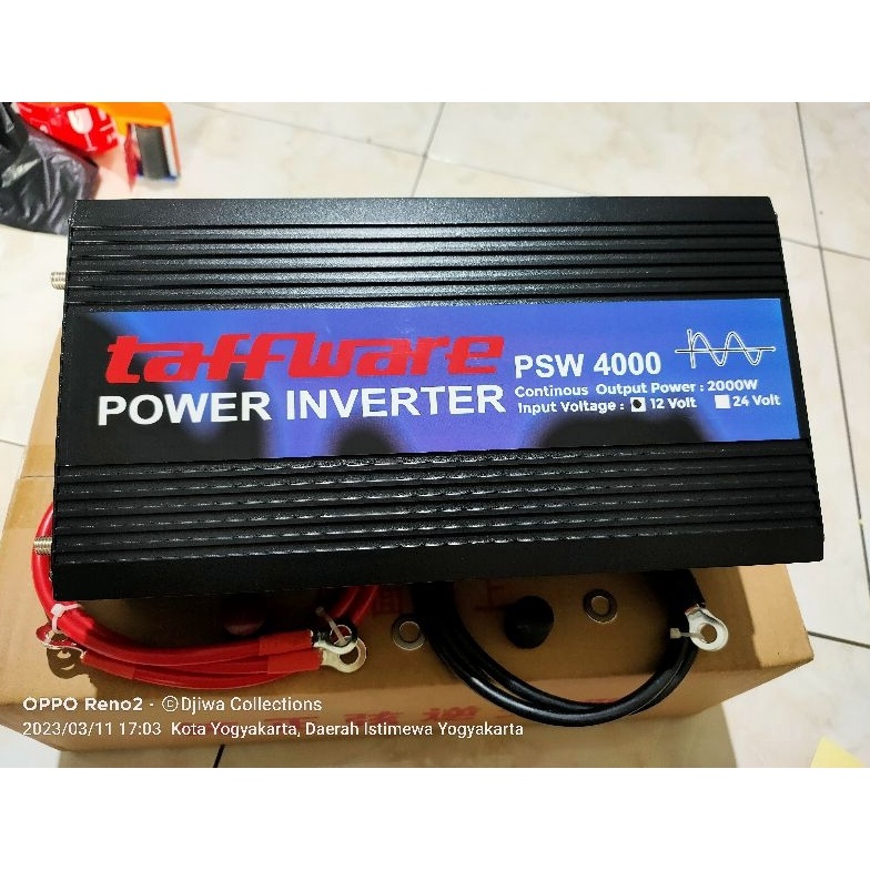 KODE L73Z TAFFWARE Power Inverter Pure Sine Wave PSW 4W PSW 3W COCOK Untuk Kompresor BASURI AC Kulka