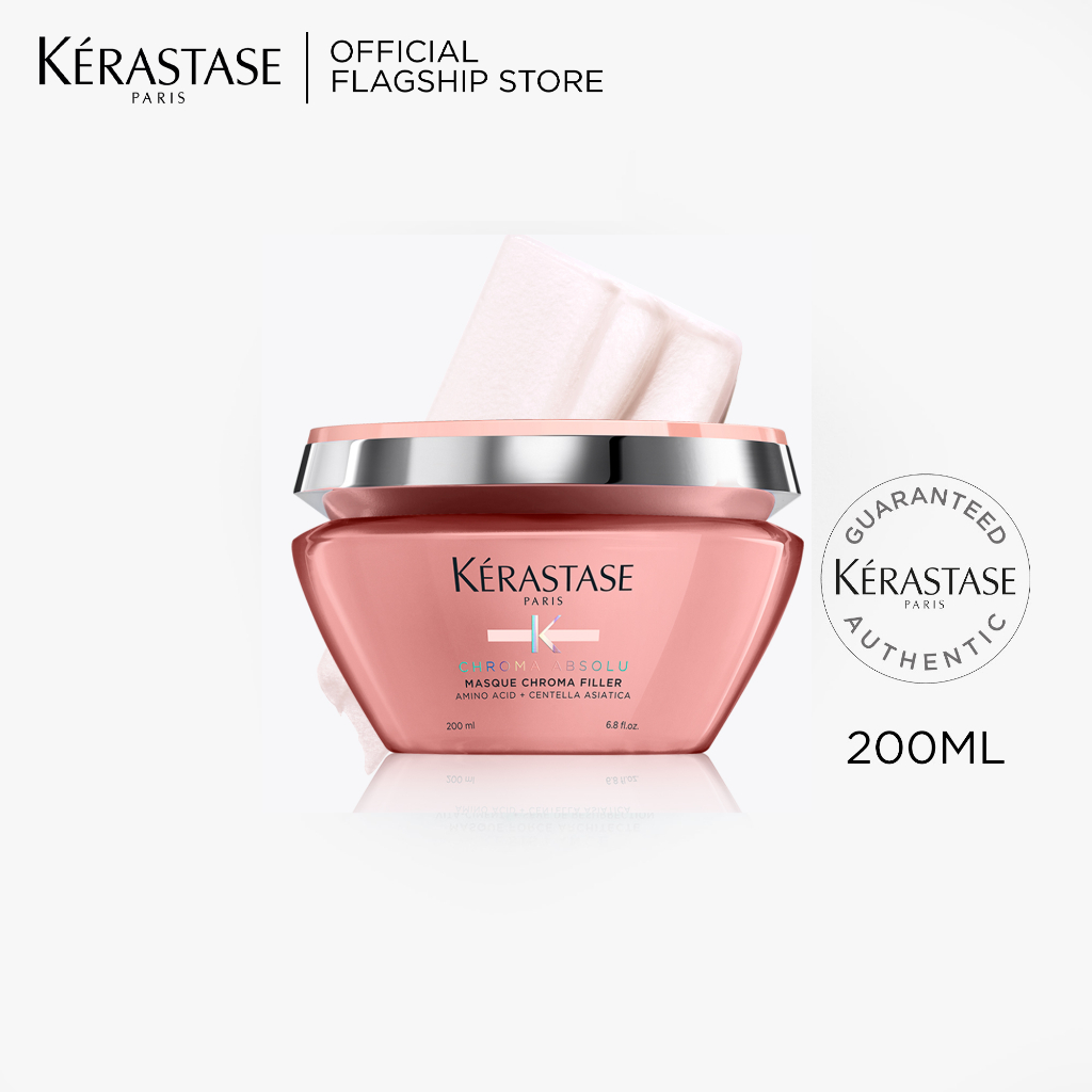 Kerastase Masque Chroma Filler 200ml Hair Mask for Colored Hair - Masker Rambut untuk Rambut Diwarna