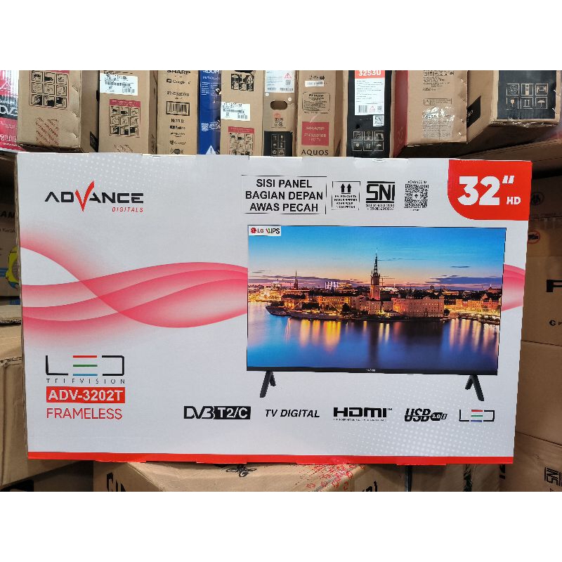 TV LED advance 32 inc Digital Layar LG / LED TV ADV -3202T bergaransi resmi