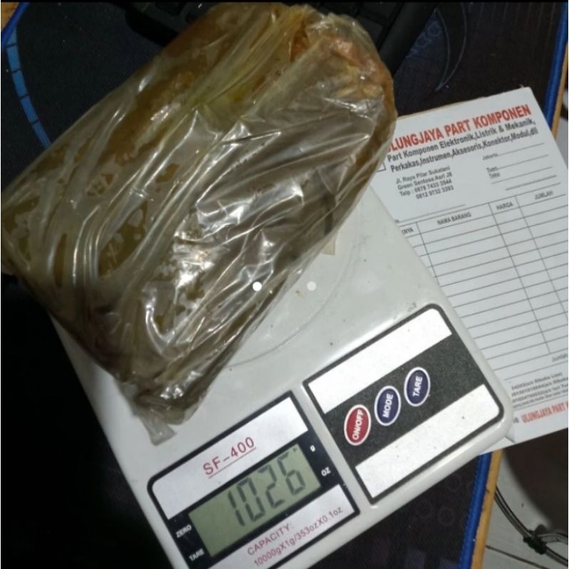 pelarut PCB kiloan 1kg ferrit klorid fecl3