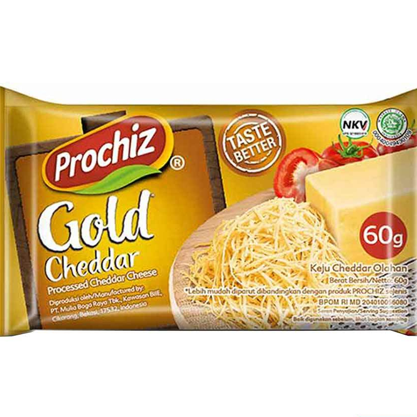 

PROCHIZ Keju Gold Cheddar 60gr