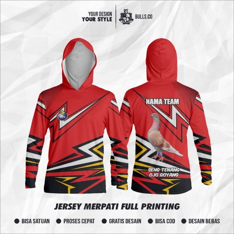 JERSEY MERPATI BALAP BERTOPI