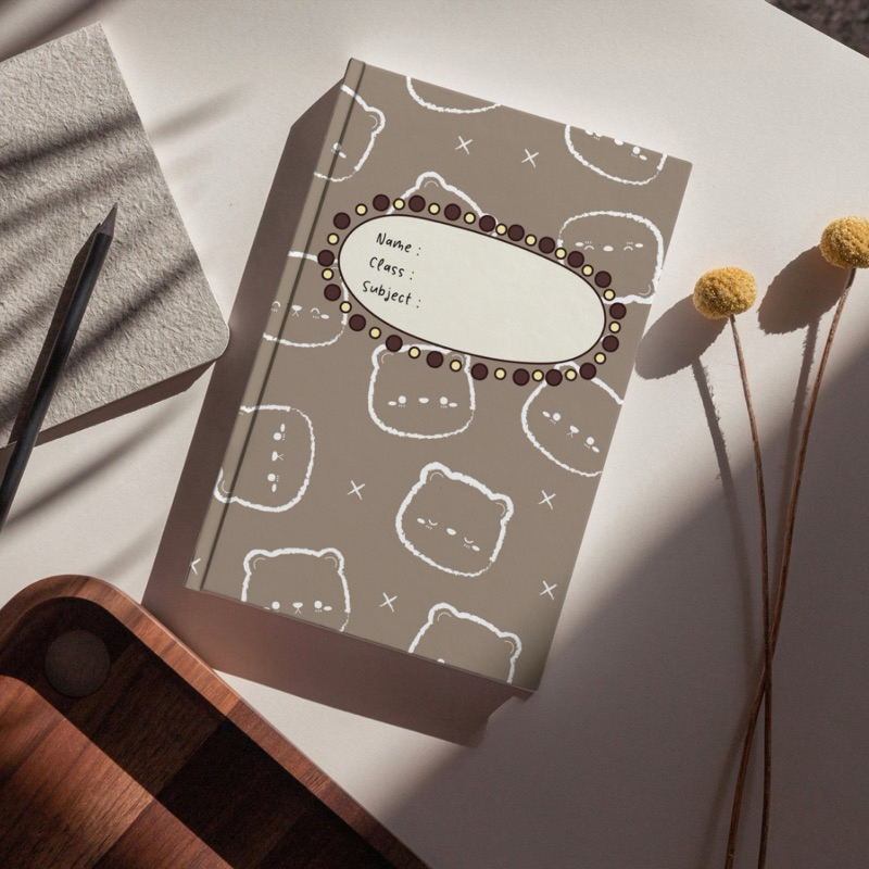 

sampul buku aesthetic / sampul buku custom / sampul buku kekinian