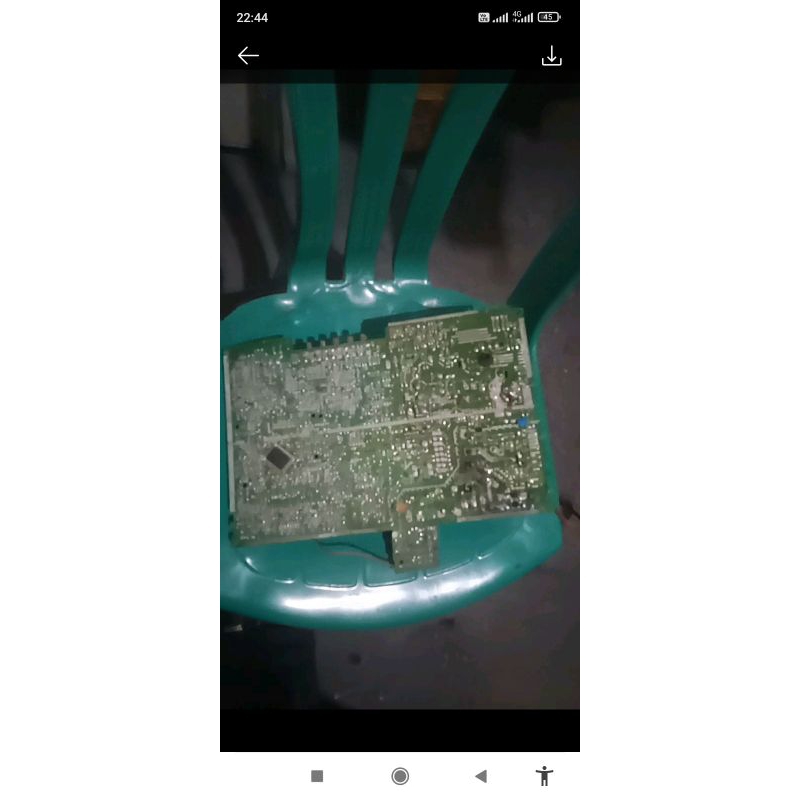 mesin tv polytron slim 21 inchi kondisi rusak apa adanya blum cek