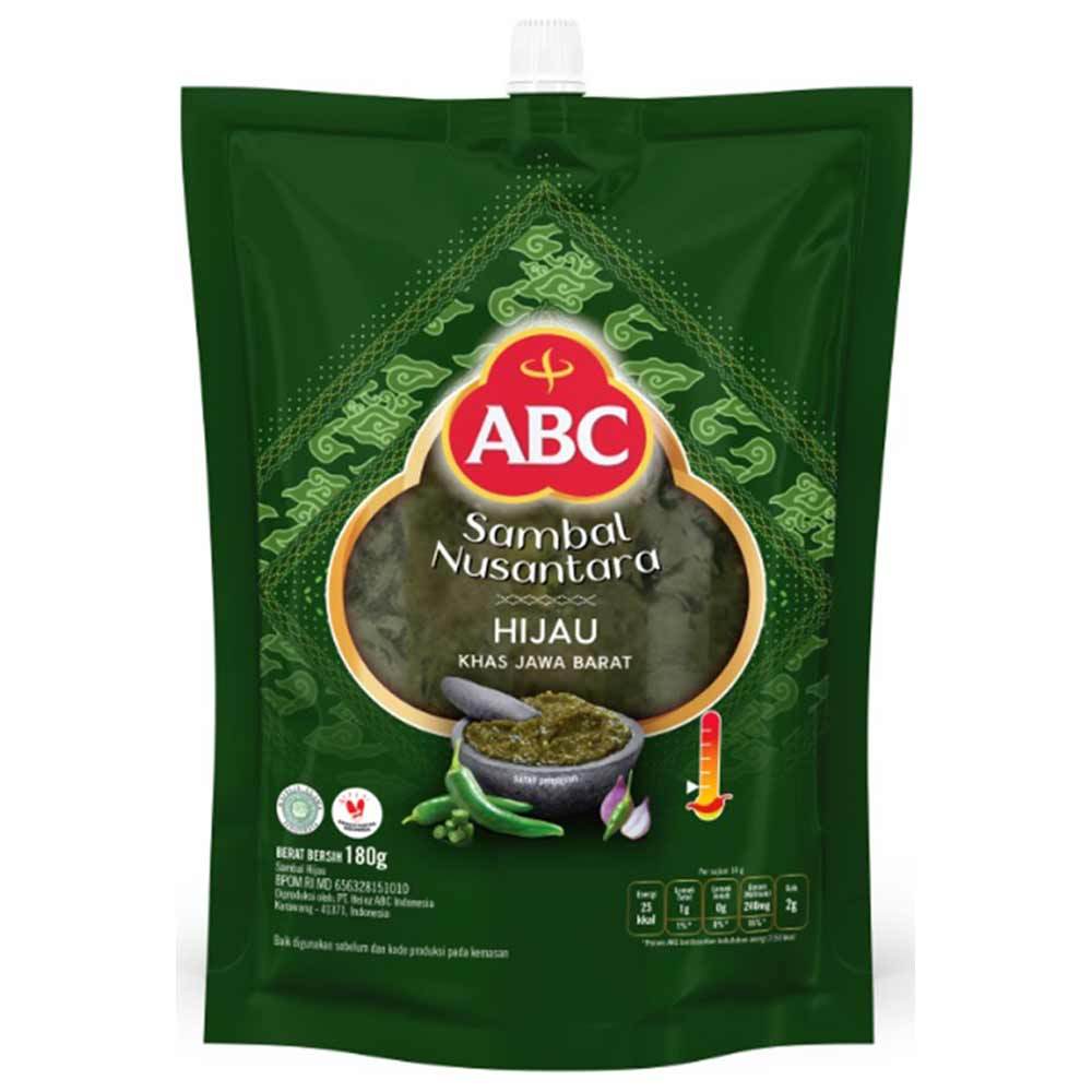 

ABC Sambal Nusantara Hijau 180gr