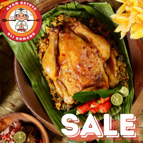 

AYAM BETUTU KHAS BALI SIAP SAJI ENAK BUMBU KHAS BALI