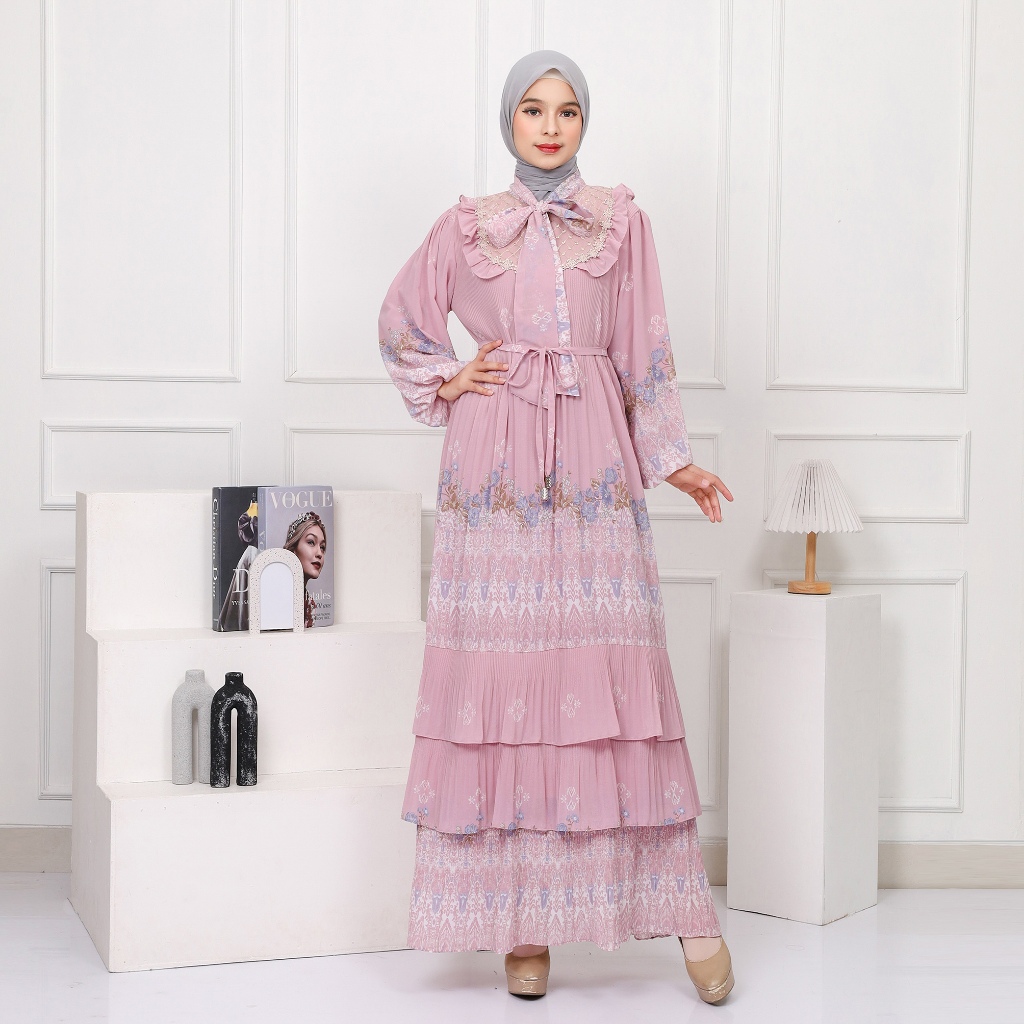 Gamis Maxy Dress Ceruti CRT Salam